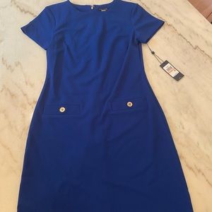 NWT Tommy Hilfiger cobalt blue dress size 2
